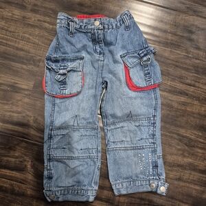 Mary Kate And Ashley Vintage Y2K Kids Cargo Jeans
